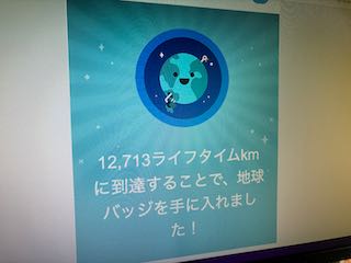 4年かけて地球の直径相当を歩く